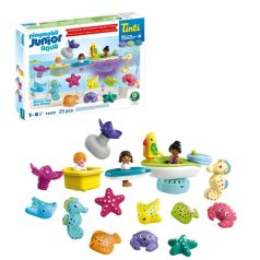   Playmobil Junior Adventi kalendárium 71777 Junior & Tinti - Színes karácsonyi visszaszámlálás a fürdőben