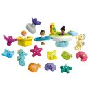 Playmobil Junior Adventi kalendárium 71777 Junior & Tinti - Színes karácsonyi visszaszámlálás a fürdőben