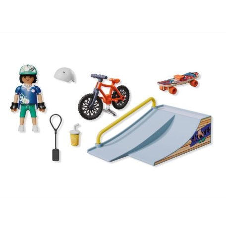 Playmobil Promo Pack 71798 Skateboardos rámpával