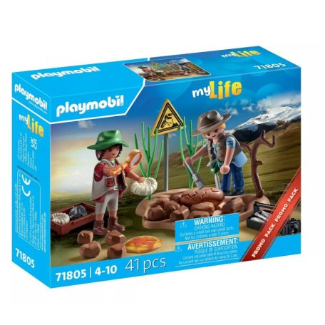 Playmobil Promo-Pack 71805 Paleontológusok a dinófészeknél