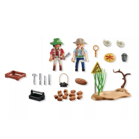 Playmobil Promo-Pack 71805 Paleontológusok a dinófészeknél