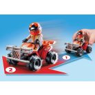 Playmobil Promo Pack 71808 Kaszkadőrök motorral és homokfutóval