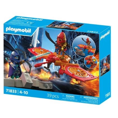 Playmobil Heroes 71833 Hős drónharca a gonosz nindzsával