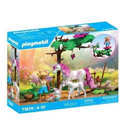 Playmobil Magic Unicorns 71839 Varázslatos egyszarvú istálló mamának és a kiscsikónak