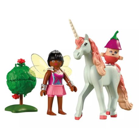 Playmobil Magic Unicorns 71841 Gyűjthető egyszarvú égi rózsa tündérrel