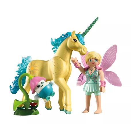 Playmobil Magic Unicorns 71842 Gyűjthető egyszarvú napfényvirág tündérrel