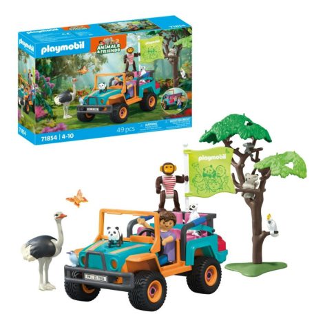 Playmobil Animals & Friends 71854 Színes terepjáró