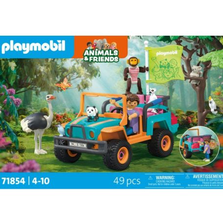 Playmobil Animals & Friends 71854 Színes terepjáró