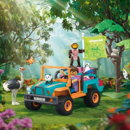 Playmobil Animals & Friends 71854 Színes terepjáró