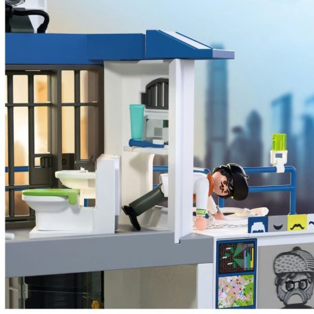Playmobil City Action 71874 Rendőrkapitányság nyomózó szobájával