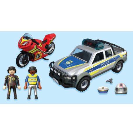 Playmobil City Action 71875 Rendőrségi üldözés kisteherautóval