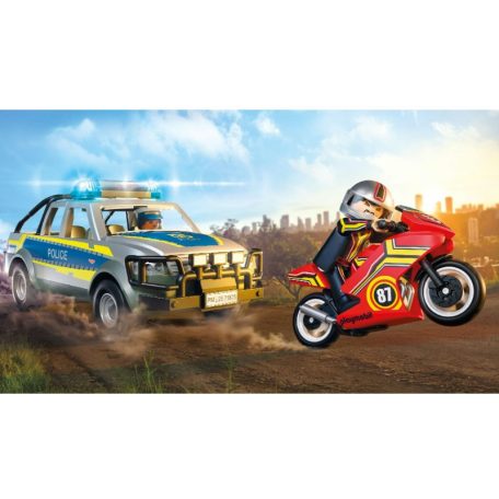 Playmobil City Action 71875 Rendőrségi üldözés kisteherautóval