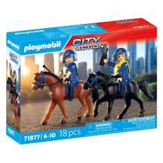 Playmobil City Action 71877 Lovasrendőr-járőr
