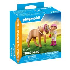 Playmobil Duo Pack 71887 Lány pónival