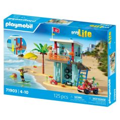   Playmobil My Life 71903 Vízimentő-torony strandjárgánnyal