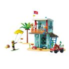 Playmobil My Life 71903 Vízimentő-torony strandjárgánnyal