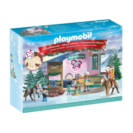 Playmobil Adventi kalendárium 71952 Karácsonyi sütés a Rider Caféban
