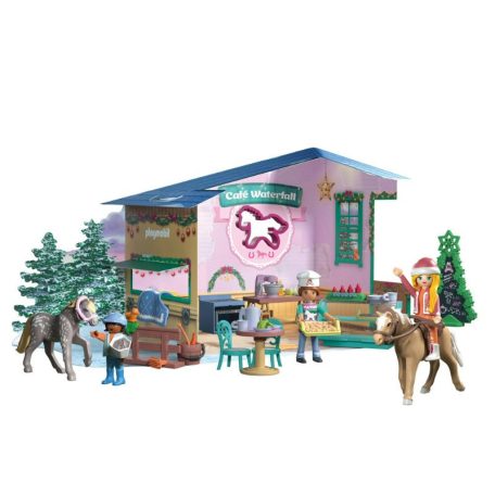 Playmobil Adventi kalendárium 71952 Karácsonyi sütés a Rider Caféban
