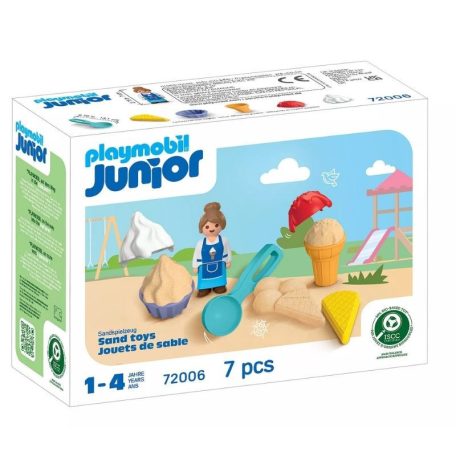 Playmobil Junior 72006 Homokjégkrém szalon