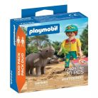 Playmobil Duo Pack 72025 Vadőr orrszarvúval
