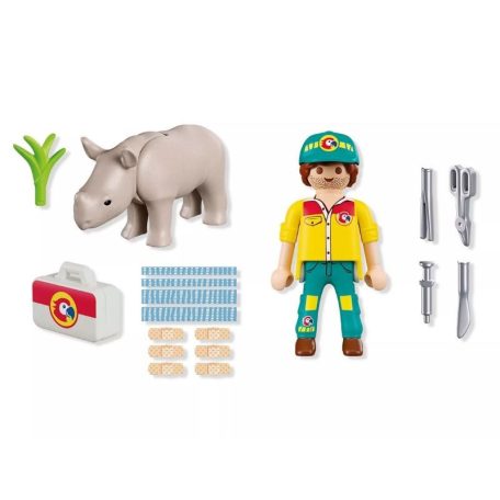 Playmobil Duo Pack 72025 Vadőr orrszarvúval