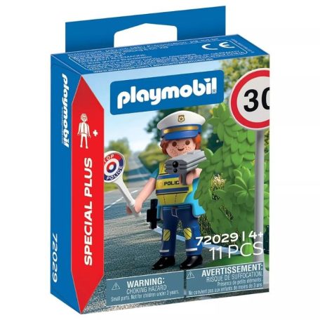 Playmobil Special Plus 72029 Rendőr sebességmérővel