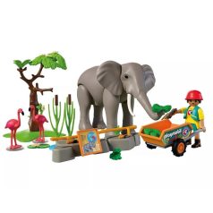 Playmobil Animals & Friends 72068 Elefánt és gondozója