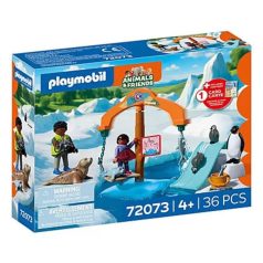   Playmobil Animals & Friends 72073 Állatkert: Jégexpedíció
