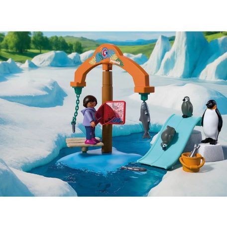 Playmobil Animals & Friends 72073 Állatkert: Jégexpedíció