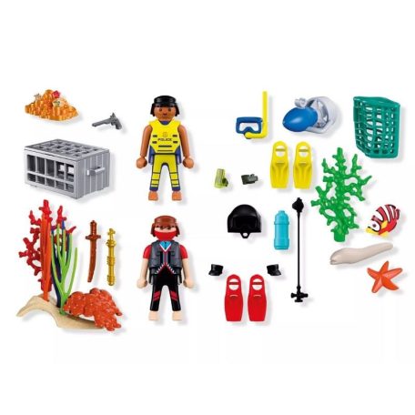 Playmobil City Action 72078 Rendőrbúvár kincsekkel