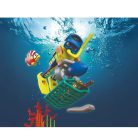Playmobil City Action 72078 Rendőrbúvár kincsekkel