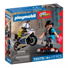 Playmobil City Action 72079 Motoros üldözés