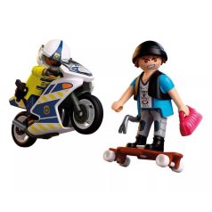 Playmobil City Action 72079 Motoros üldözés