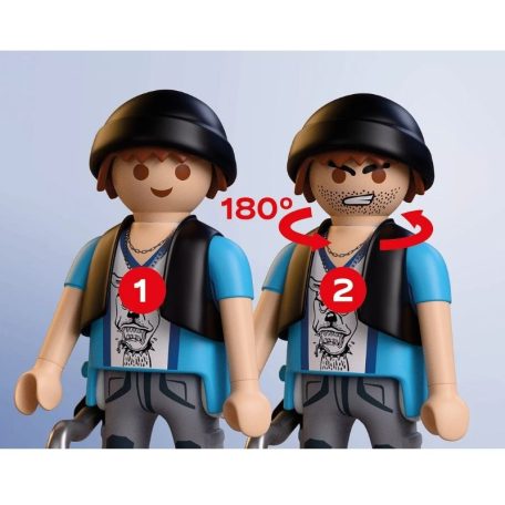 Playmobil City Action 72079 Motoros üldözés