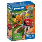 Playmobil Animals & Friends 72089 Állatkert: Tigris és látogató