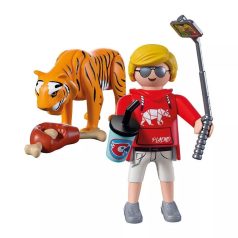  Playmobil Animals & Friends 72089 Állatkert: Tigris és látogató