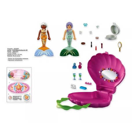 Playmobil Mermaids 72105 Sellő páncél táskával