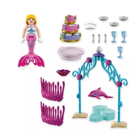Playmobil Mermaids 72108 Víz alatti svédasztal