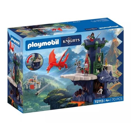 Playmobil Knights 72113 Sárkánylovag torony