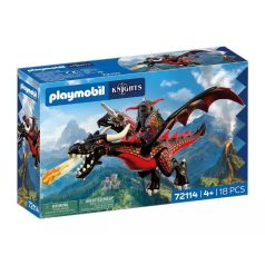 Playmobil Knights 72114 Fekete sárkány