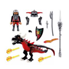 Playmobil Knights 72114 Fekete sárkány