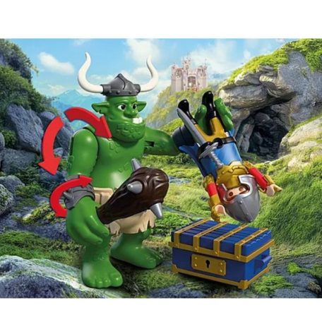 Playmobil Knights 72116 Troll és az oroszlánlovag kincse