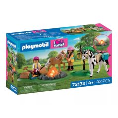   Playmobil I Love Horses 72132 Lovagló kirándulás tábortűzzel