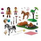 Playmobil I Love Horses 72132 Lovagló kirándulás tábortűzzel