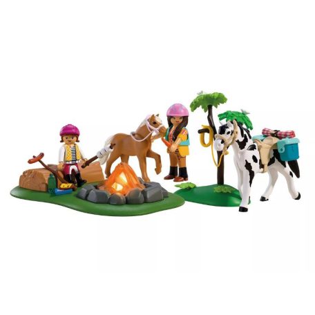 Playmobil I Love Horses 72132 Lovagló kirándulás tábortűzzel