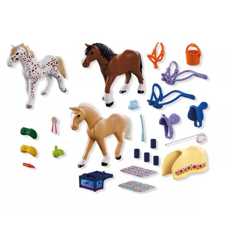 Playmobil I Love Horses 72133 Három gyűjthető ló