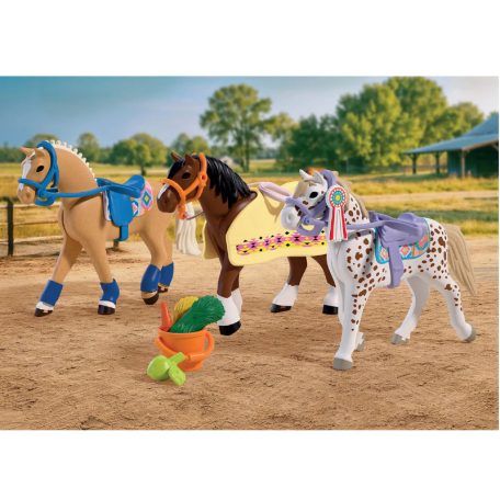 Playmobil I Love Horses 72133 Három gyűjthető ló
