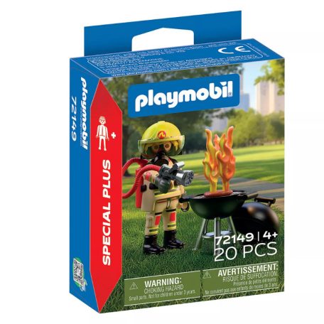 Playmobil Special Plus 72149 Tűzoltó játéktűzzel