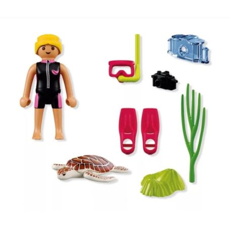 Playmobil Special Plus 72151 Búvár teknőssel
