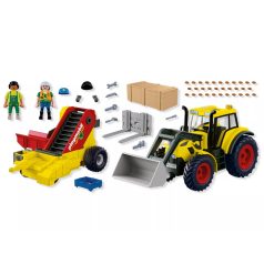   Playmobil Country 72161 Nagy traktor burgonya betakarítógéppel